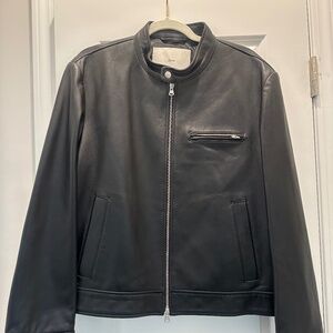 Dunst leather racing jacket